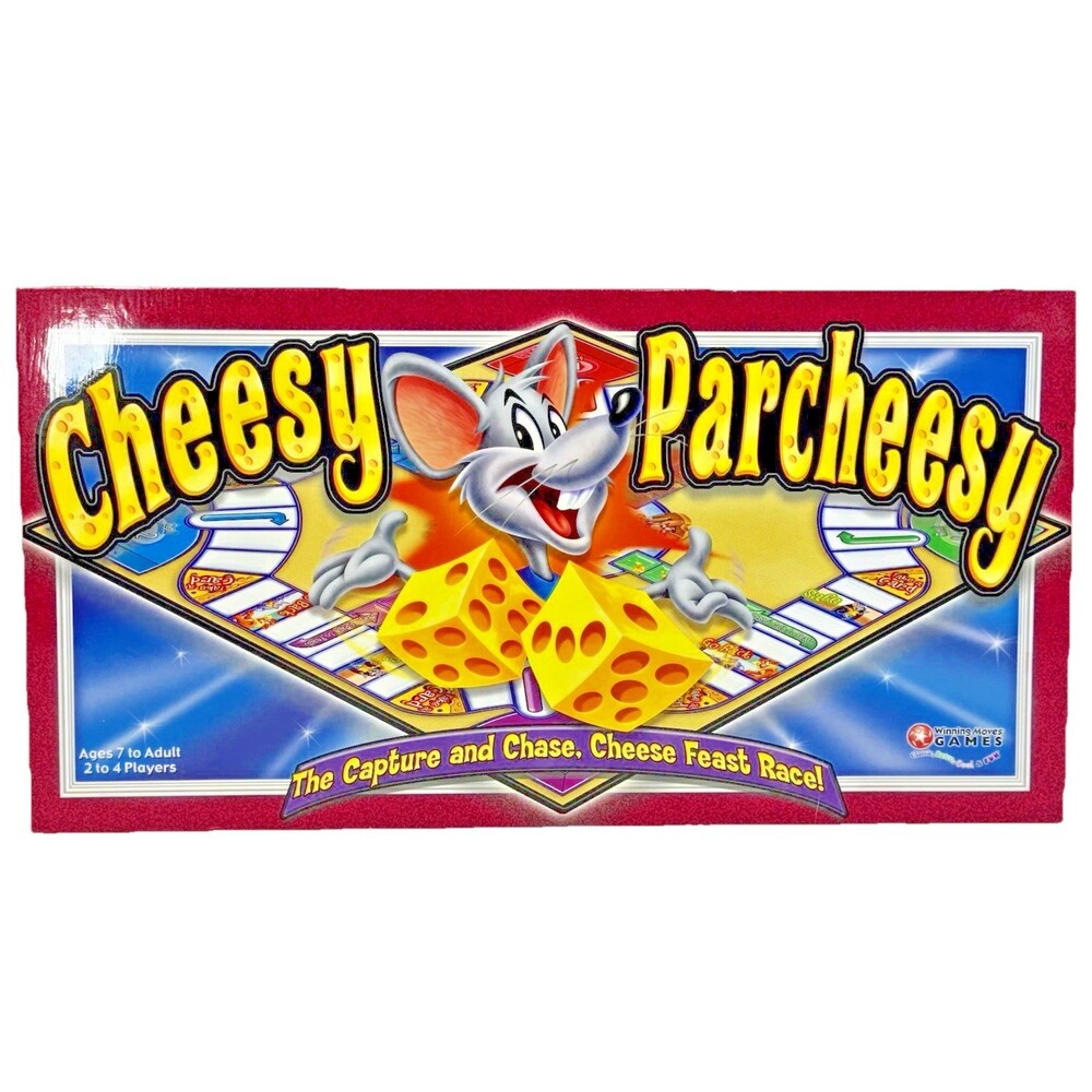 Cheesy Parcheesy Vintage 2005 Winning Moves Board Game Complete
